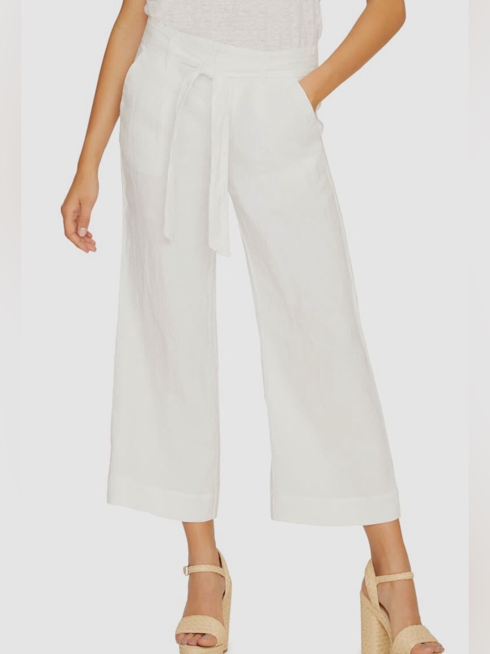 NWT - J. Crew High-Waist Wide-Leg Crop Pants
